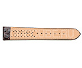 Ремешок для мужских часов из кожи крокодила Fuscus Croco Stitch 1610-2820/S