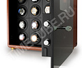 Сейф для 12 часов с автоподзаводом QN-12-BrB-PU-LCD