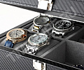 Шкатулка для часов и запонок SW-2272-CRO-BL
