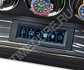 Шкатулка с автоподзаводом для 12 часов Mercury-12-black