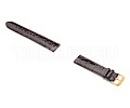 Ремешок для мужских часов из кожи крокодила Fuscus Croco Stitch 1610-2820/G