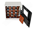 Сейф для 12 часов с автоподзаводом QN-12-WBr-PU-LCD