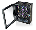 Шкатулка с автоподзаводом для 9 часов Mercury-9-black