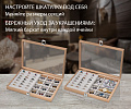 Шкатулка для колец и запонок A255-9-Wood
