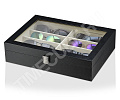Шкатулка для 8 очков Margo-8-glass-black