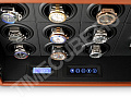 Сейф для 12 часов с автоподзаводом QN-12-BrB-PU-LCD