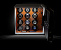 Сейф для 12 часов с автоподзаводом QN-12-WBr-PU-LCD