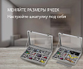 Шкатулка для украшений и запонок A212-Grey