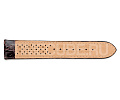 Ремешок для мужских часов из кожи крокодила Fuscus Croco Stitch 1610-2820/G