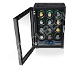 Шкатулка с автоподзаводом для 12 часов Mercury-12-black