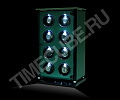 Шкатулка для подзавода наручных часов JBW-614-GR